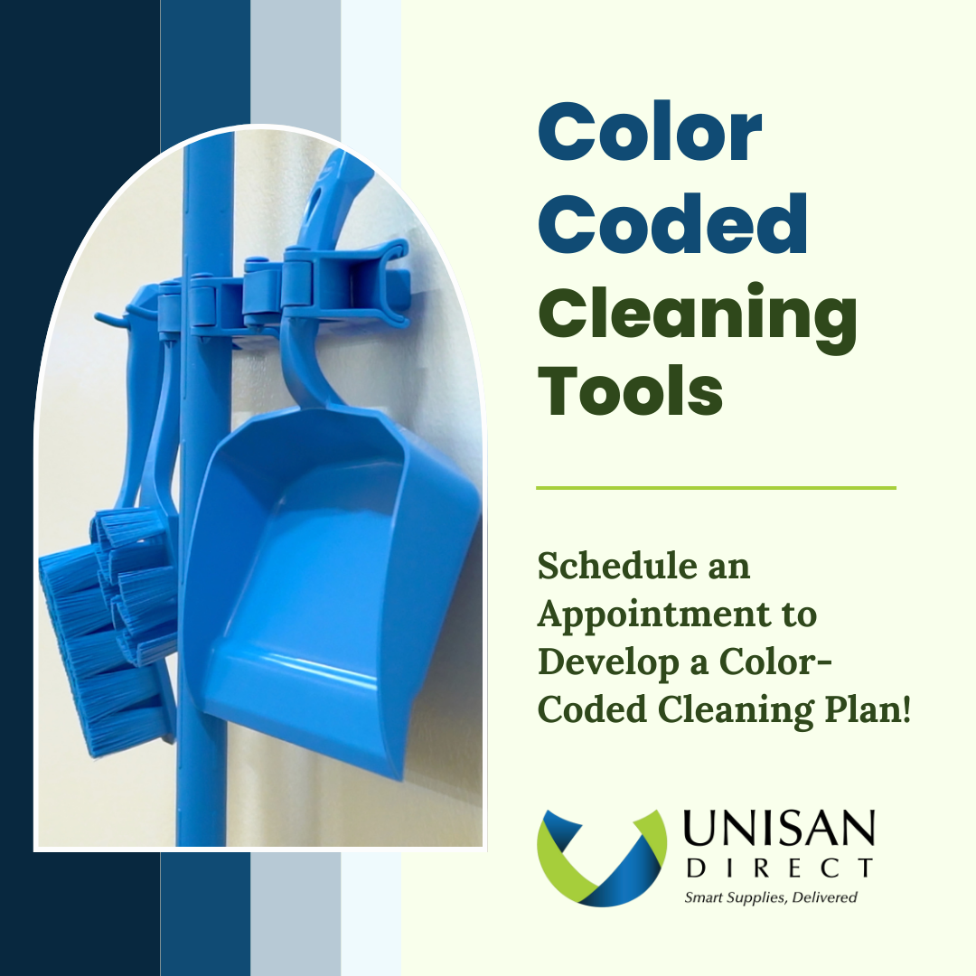 Implementing a Color Coded Cleaning Plan