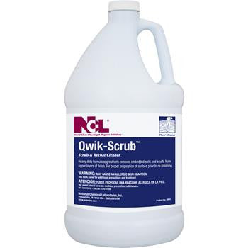 QWIK-SCRUB Scrub & Recoat Cleaner 4/1gal/cs