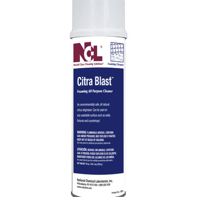 Citra Blast Foaming All Purpose Cleaner, Aerosol, 12-18oz/cs