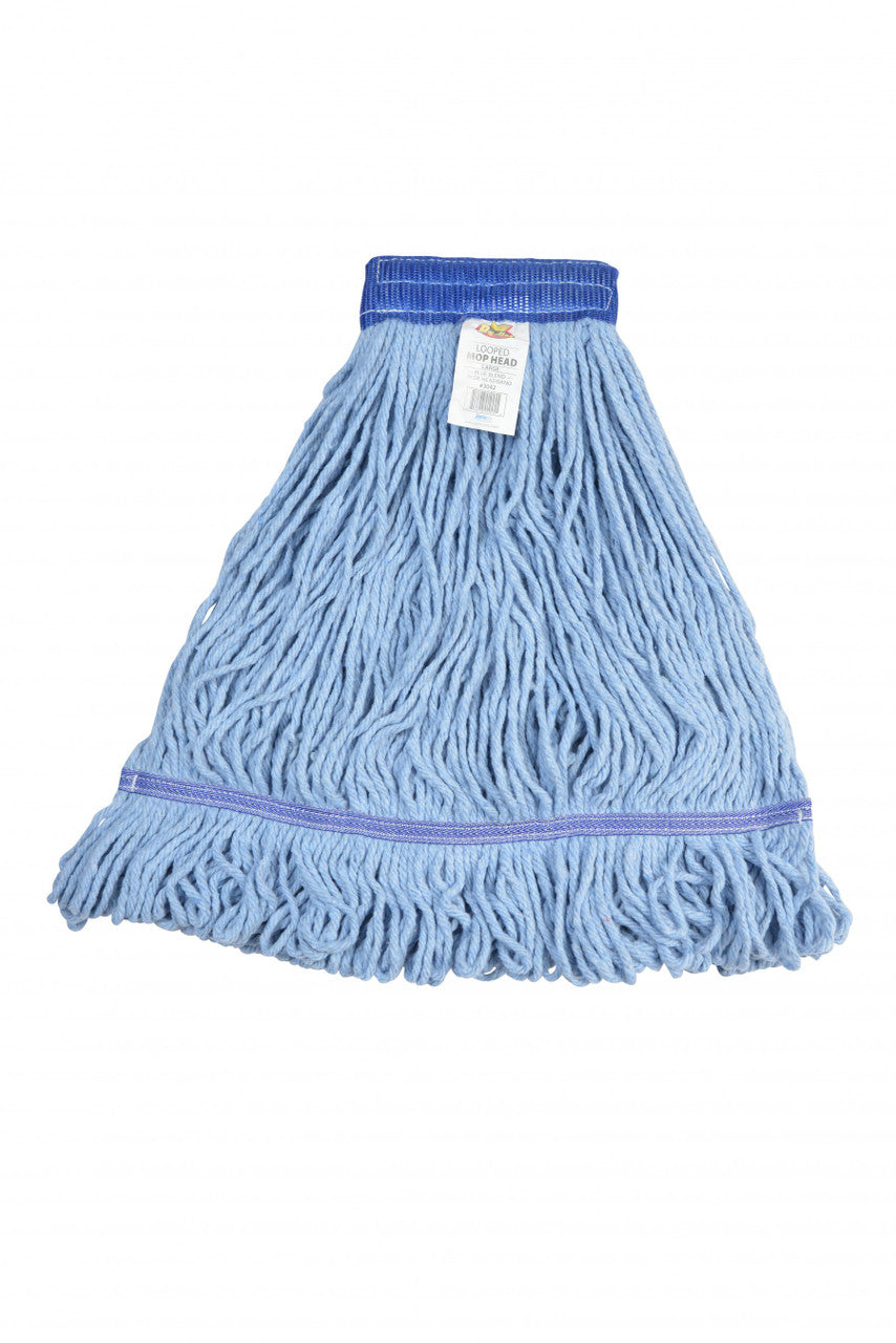 Wet Mop Large Blue, 24oz, 5in Headband