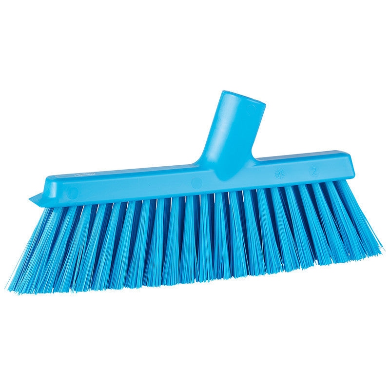 Vikan Dustpan Broom with Angled Thread