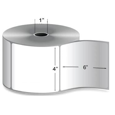 4"x 6" Direct Thermal Label Desktop Roll; 250/rl; 16 rls/case