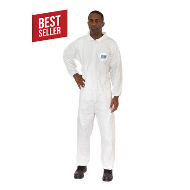 MicroGuard MP, Microporous Coverall, Elastic Wrist, Elastic Back, Elastic Ankle, 2XL 25/cs