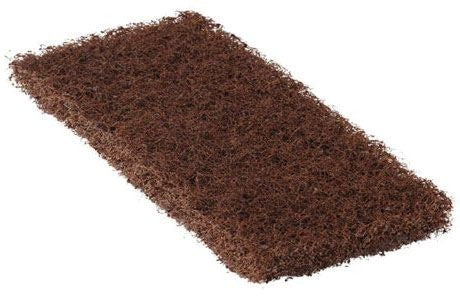 Americo 101 Heavy Duty Brown Octopus Pad 4.5" x 10" (20 per Case)