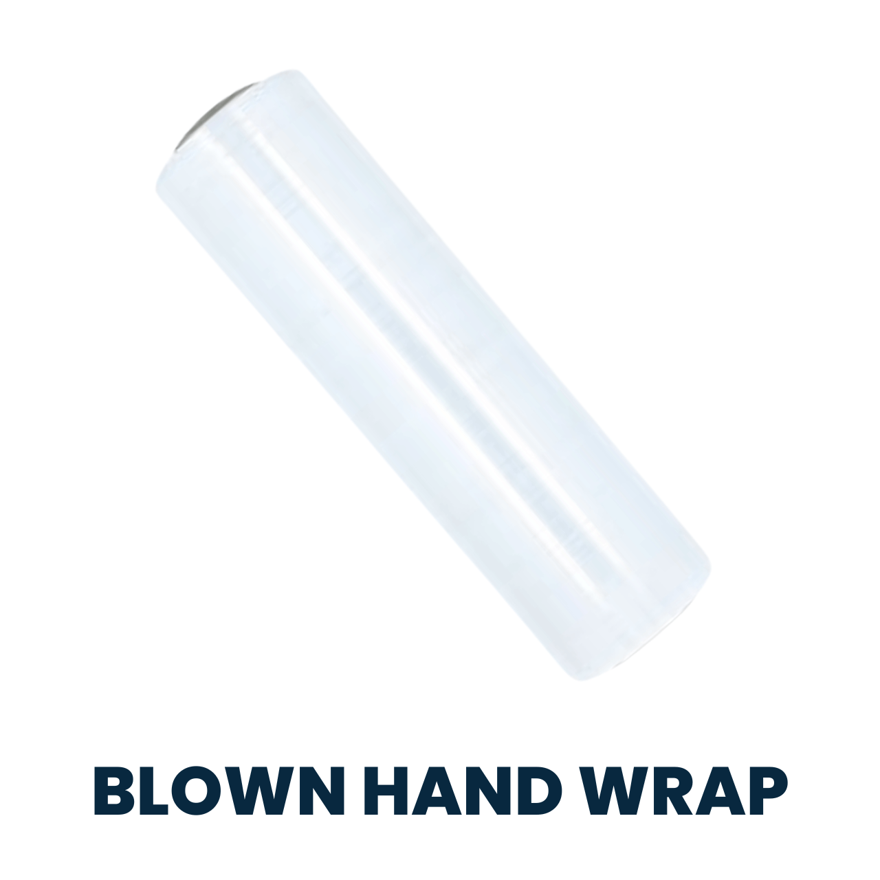 Blown Hand Wrap Film, 18" x 1500' x 70 Gauge