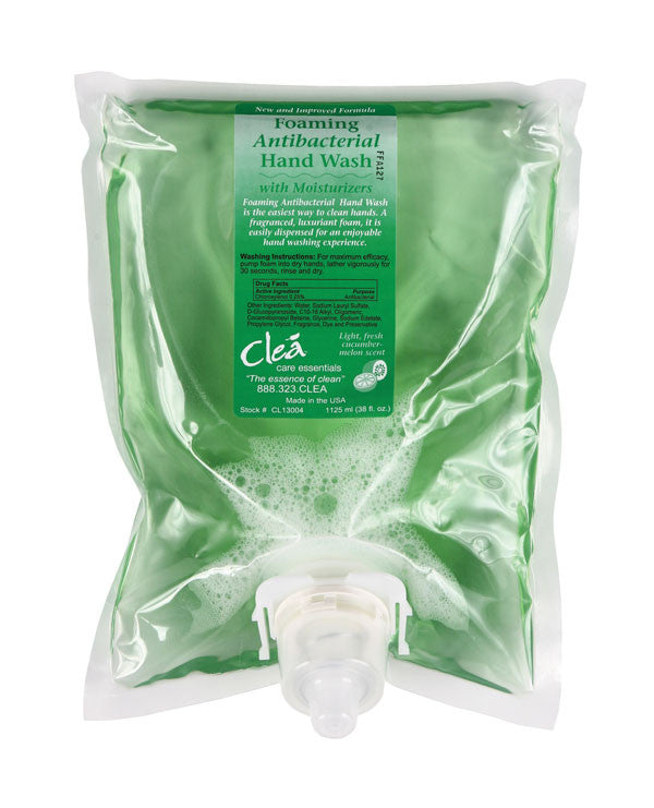 CLEA Anti-Bacterial Foam Soap with Moisturizers 1125mL 4/case