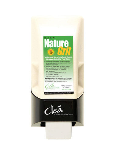 CLEA 2125 mL NatureGrit Hand Cleaner Dispenser Black