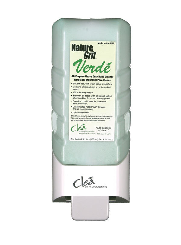 CLEA NatureGrit Verde Heavy Duty Hand Cleaner, 4000mL, 2/cs