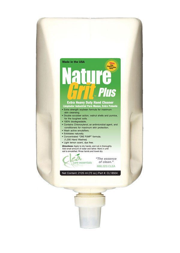 CLEA NatureGrit Waterless Heavy Duty Hand Cleaner 2125mL 4/case