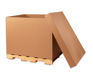 49 1/2 x 41 1/2 x 5" Heavy-Duty Gaylord Lids - 5/Bundle