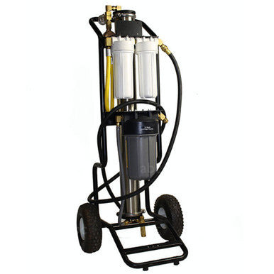 Hydrocart: Water-Powered Window Cleaning System, 100 ft. Hose