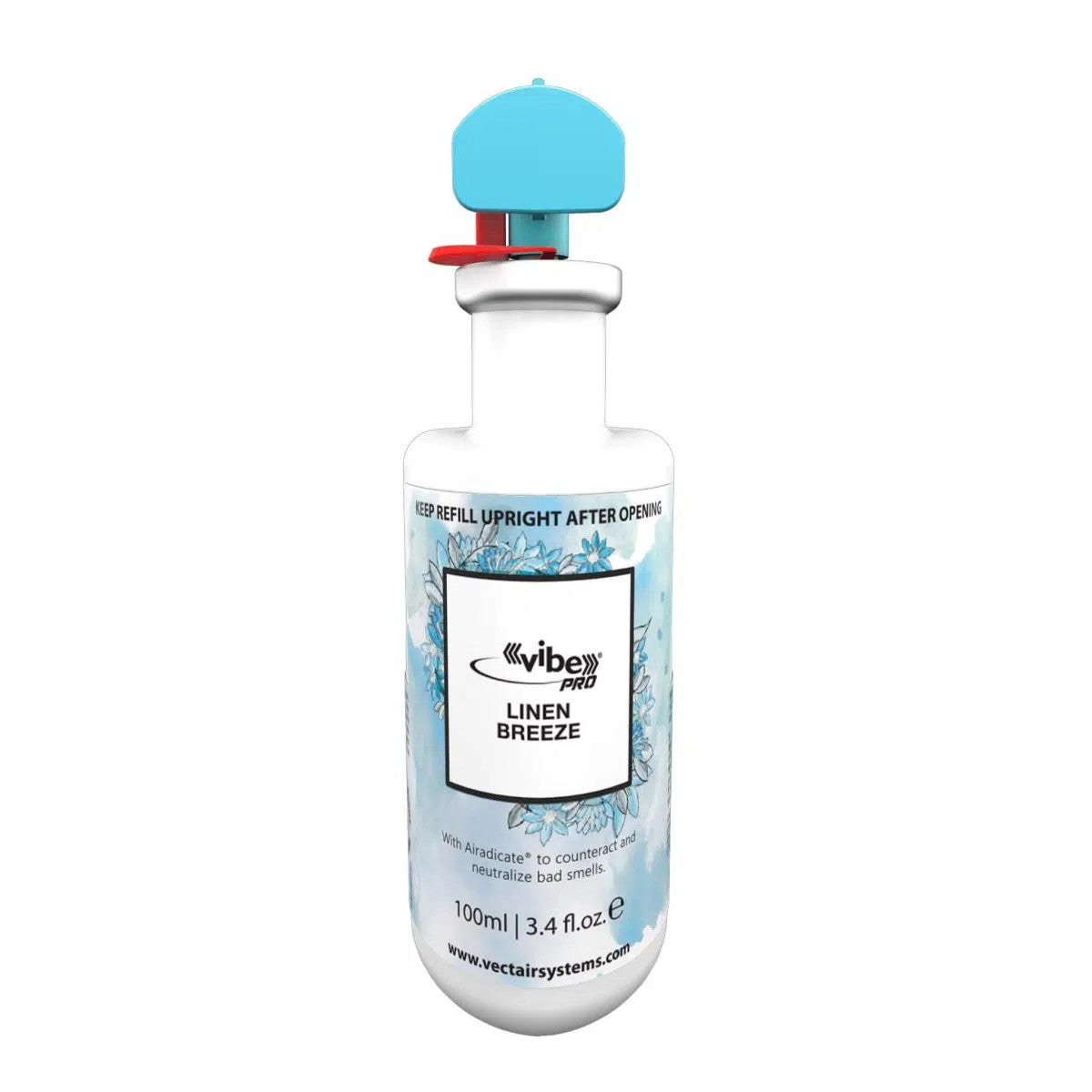 VibePro Air Fresheners, Linen Breeze Refill, 4/cs