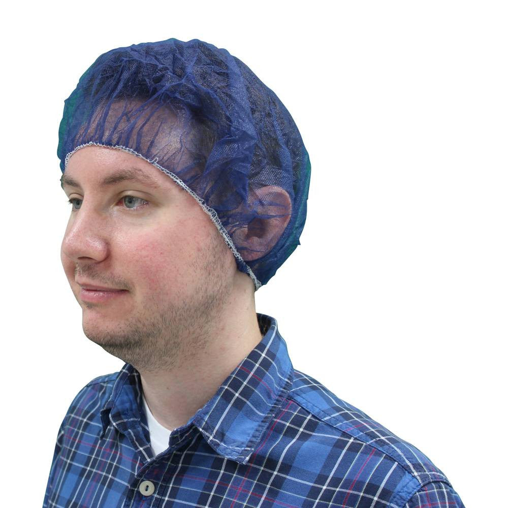 PolyPro Bouffant, Dark Blue, 21", 1000/Case