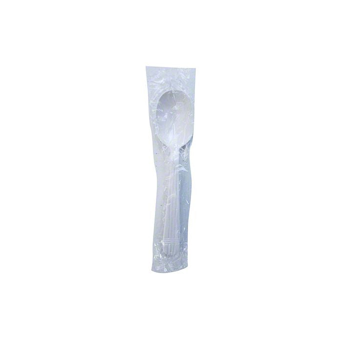 Merit Wrapped Heavy Weight 5.3 GM PP White Soupspoon (1000/CS)