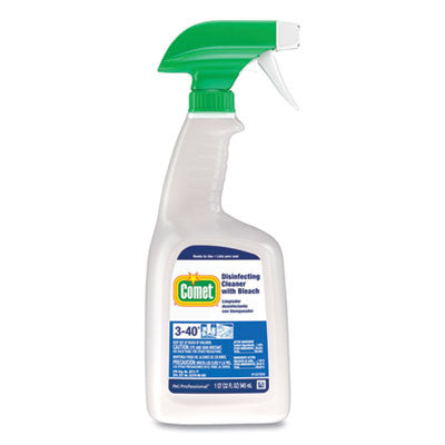 Comet Disinfectant with Bleach Spray 32oz 8/cs