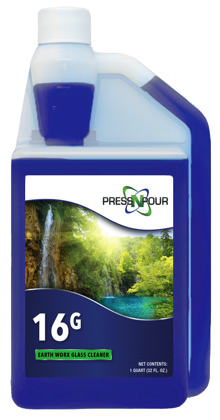 Heavy Duty Glass Cleaner 32oz, 6/case