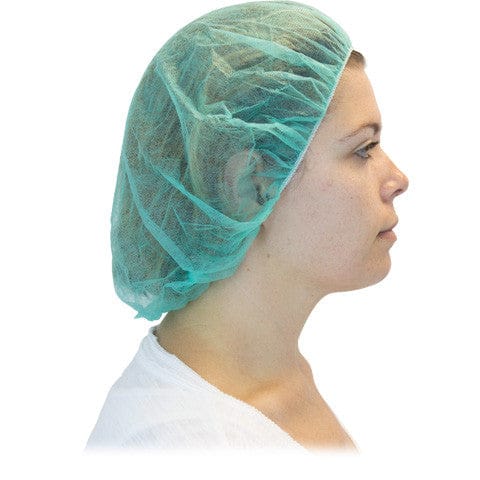 Bouffant, Green 24", 1000/Case