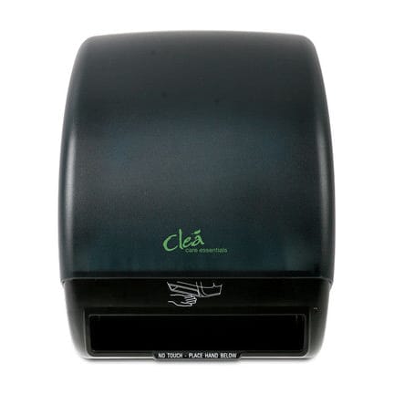 CLEA Hands-Free Auto Hand Towel Dispenser 8" Black