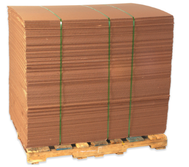 48 x 48" Corrugated Sheets, 250/Bale