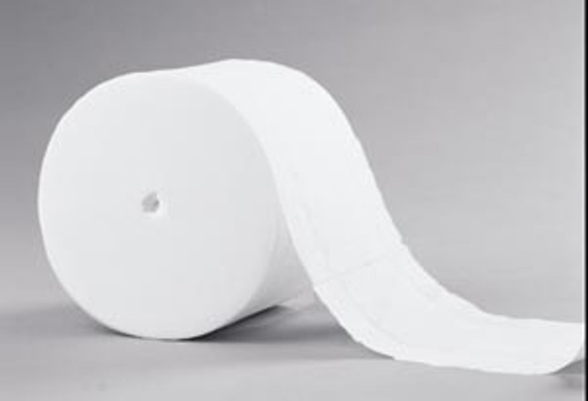 Coreless Standard 2-ply Toilet Tissue, 1000 sheet, 36 rolls/cs