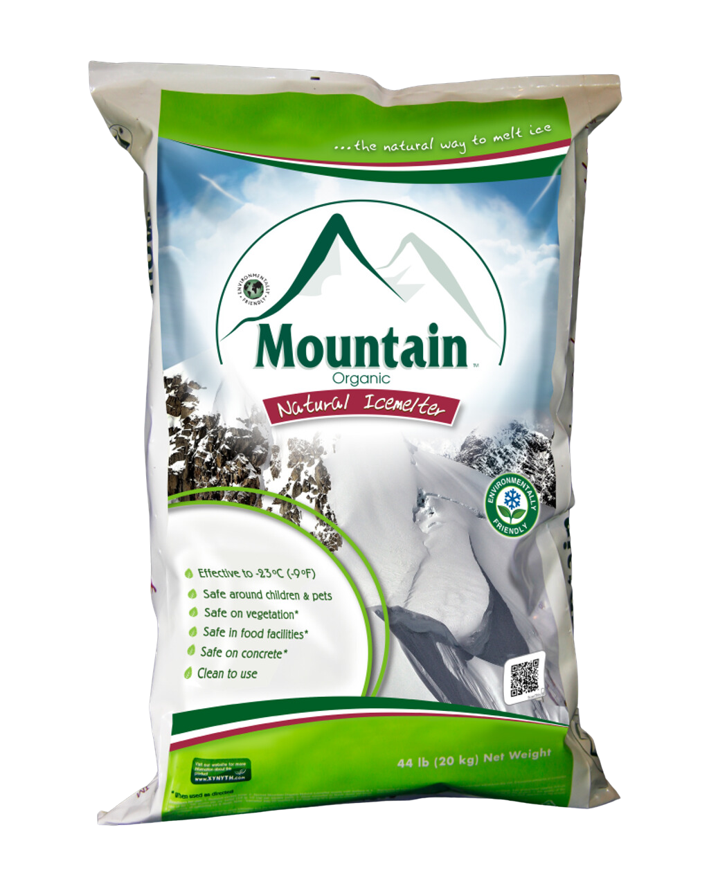 Mountain Organic Natural Icemelter, 44 Lb. Bag (56 bags/pallet)
