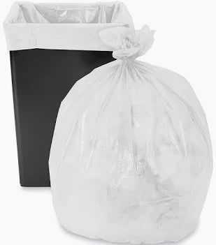 Super Hex Can Liner - Heavy Duty - 40x46 - 45 gal - Clear - Folded - 100/cs