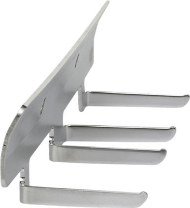 Stainless Steel Wall Bracket for 4 Products, 12"