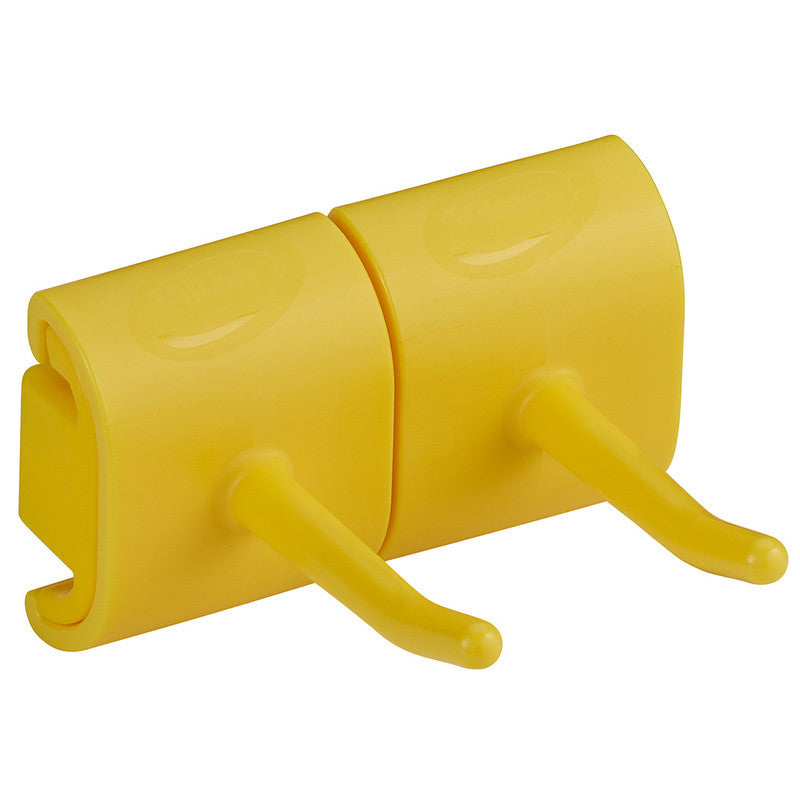 Vikan Hygienic Wall Bracket, Double Hook Module