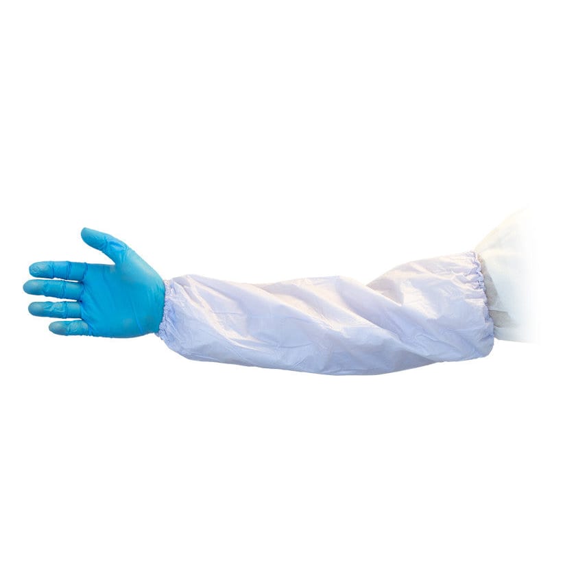 18" White Polypropylene Sleeve, 200/CS
