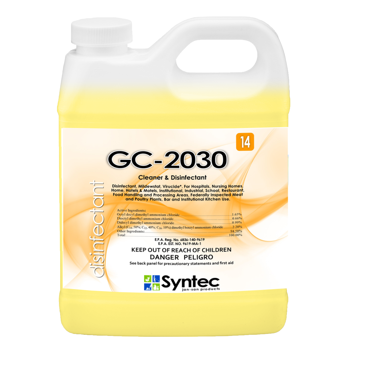 Surface Cleaner & Disinfectant 4/1gal/cs