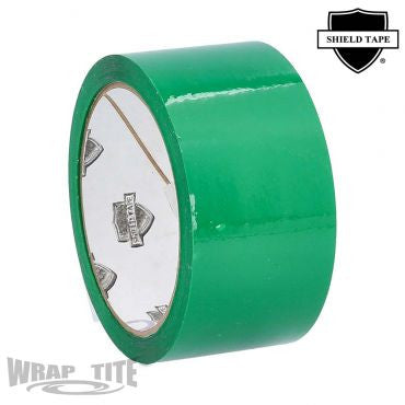 Green Acrylic Tape, 48mm x 100m, 2 mil, 36 rls/cs