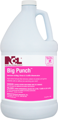 Big Punch: Instant Acting Oven & Grille Renovator, 4 x 1 Gal