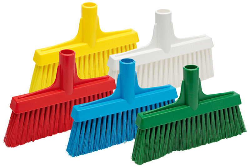 Vikan 10" Upright Broom- Soft/Stiff