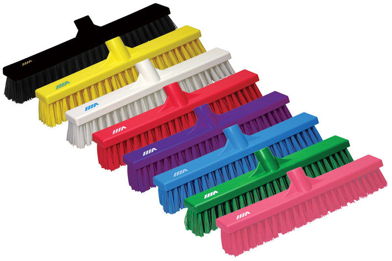 Vikan 16" Combo Push Broom- Soft/Stiff