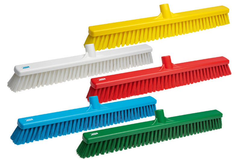 Vikan 24" Combo Push Broom- Soft/Stiff