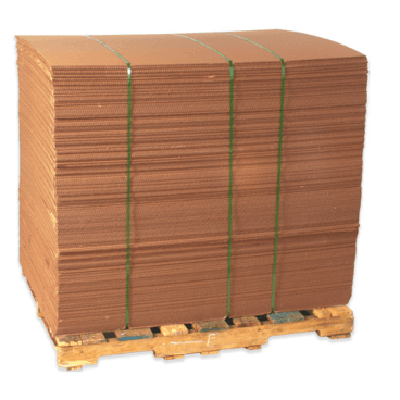 40" x 48" Corrugated Cardboard Sheets, 250/bundle