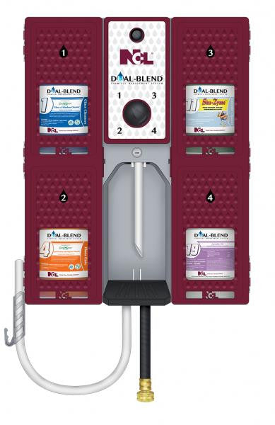 DualBlend Wall Dispensing Unit
