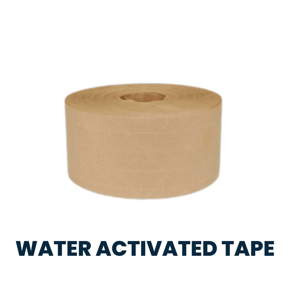 70mm x 450', 3.0 Kraft Re-inf Gum Water Activated Tape, 10 rls/cs