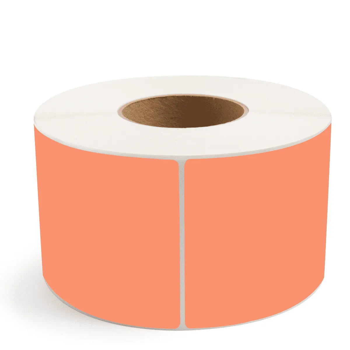 4" x 6" Orange - Thermal Transfer Labels - 3" Core, 1000/rl, 4 rolls per case