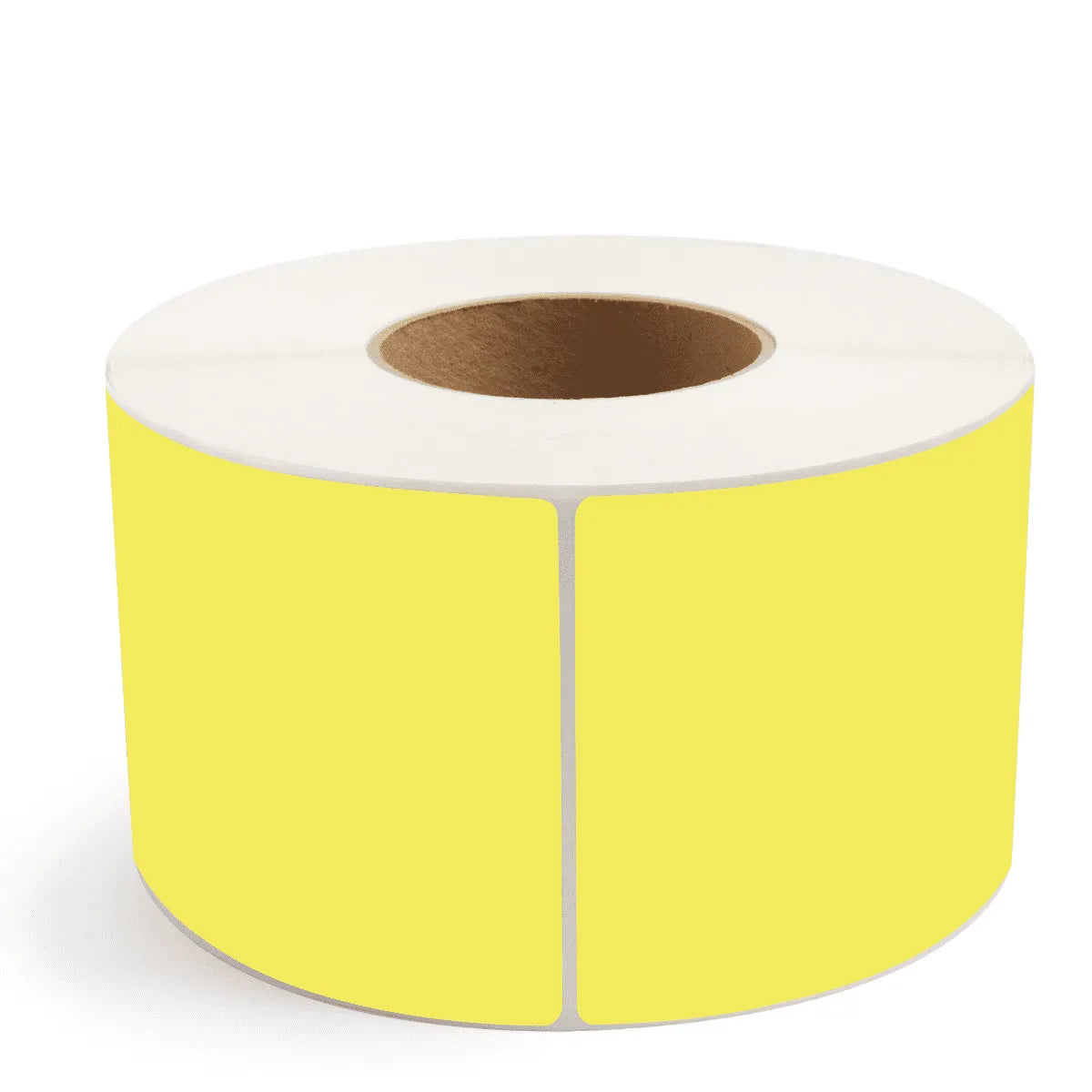 4" x 6" Yellow - Thermal Transfer Labels - 3" Core, 1000/rl, 4 rolls per case