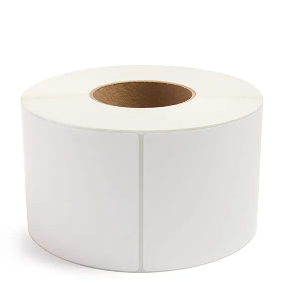 4" x 12" Thermal Transfer Labels - 3" Core, 500/rl, 4 rolls per case