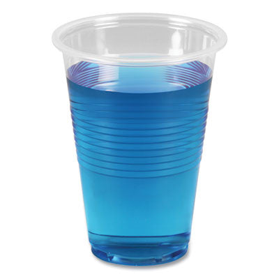 Translucent Plastic Cold Cups, 16 oz, 50/bag, 20 Bags/Carton
