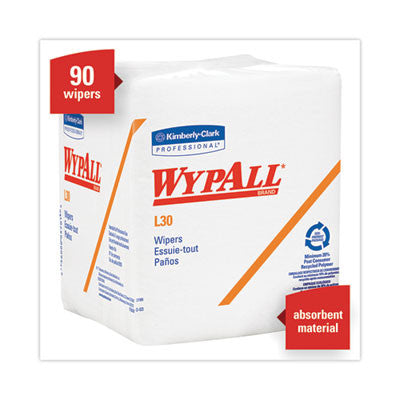 L30 Towels, Quarter Fold, 12 1/2 x 12, 90/Box, 12 Boxes/Carton