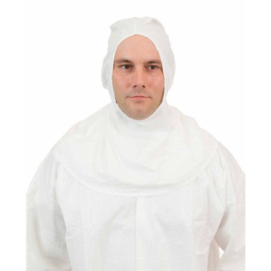 MicroGuard MP, Microporous Full Face Hood, Elastic Closure 100/cs