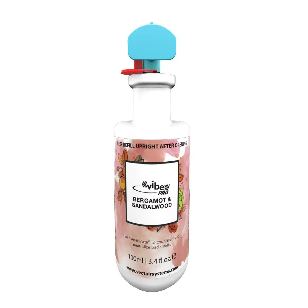 VibePro Air Fresheners, Bergamot & Sandalwood Refill, 4/cs