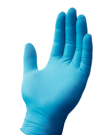 5mil Blue Nitrile PF Chemo Exam Gloves, 10/100/cs, Medium