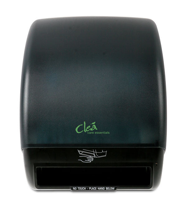 CLEA Hands-Free Auto Hand Towel Dispenser 8" Black