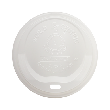 Lid Plas Dome 10-20oz White Ps Vintage Fit 10-20 hot 1000/cs
