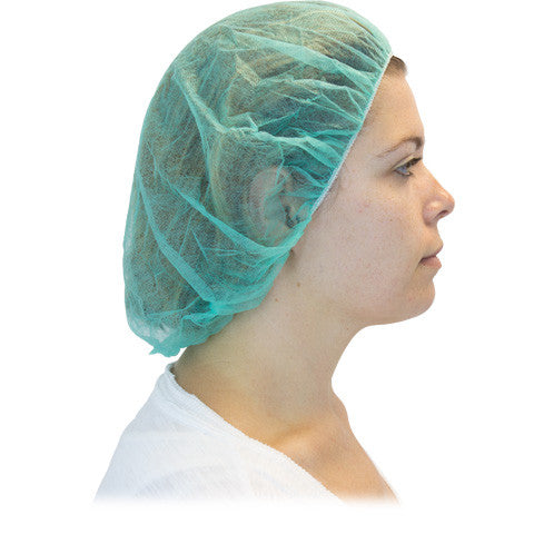 PolyPro Bouffant, Green 21", 1000/Case