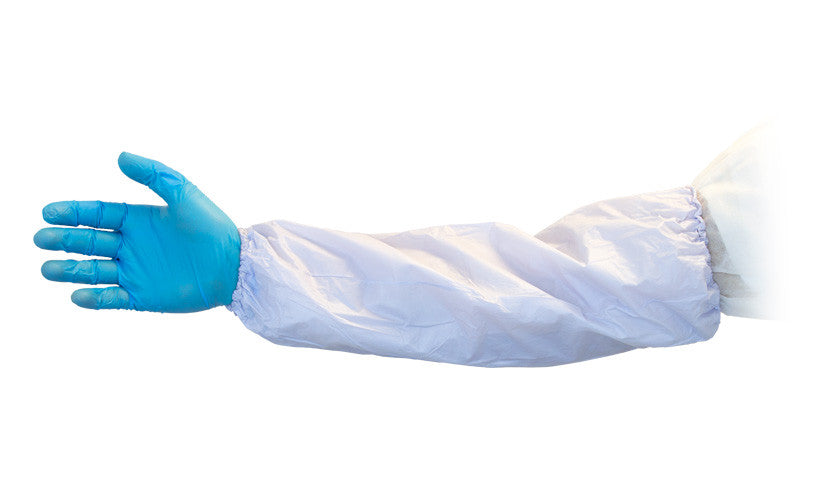 18" White Polypropylene Sleeve, 200/CS